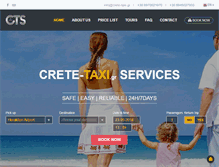 Tablet Screenshot of crete-taxi.gr